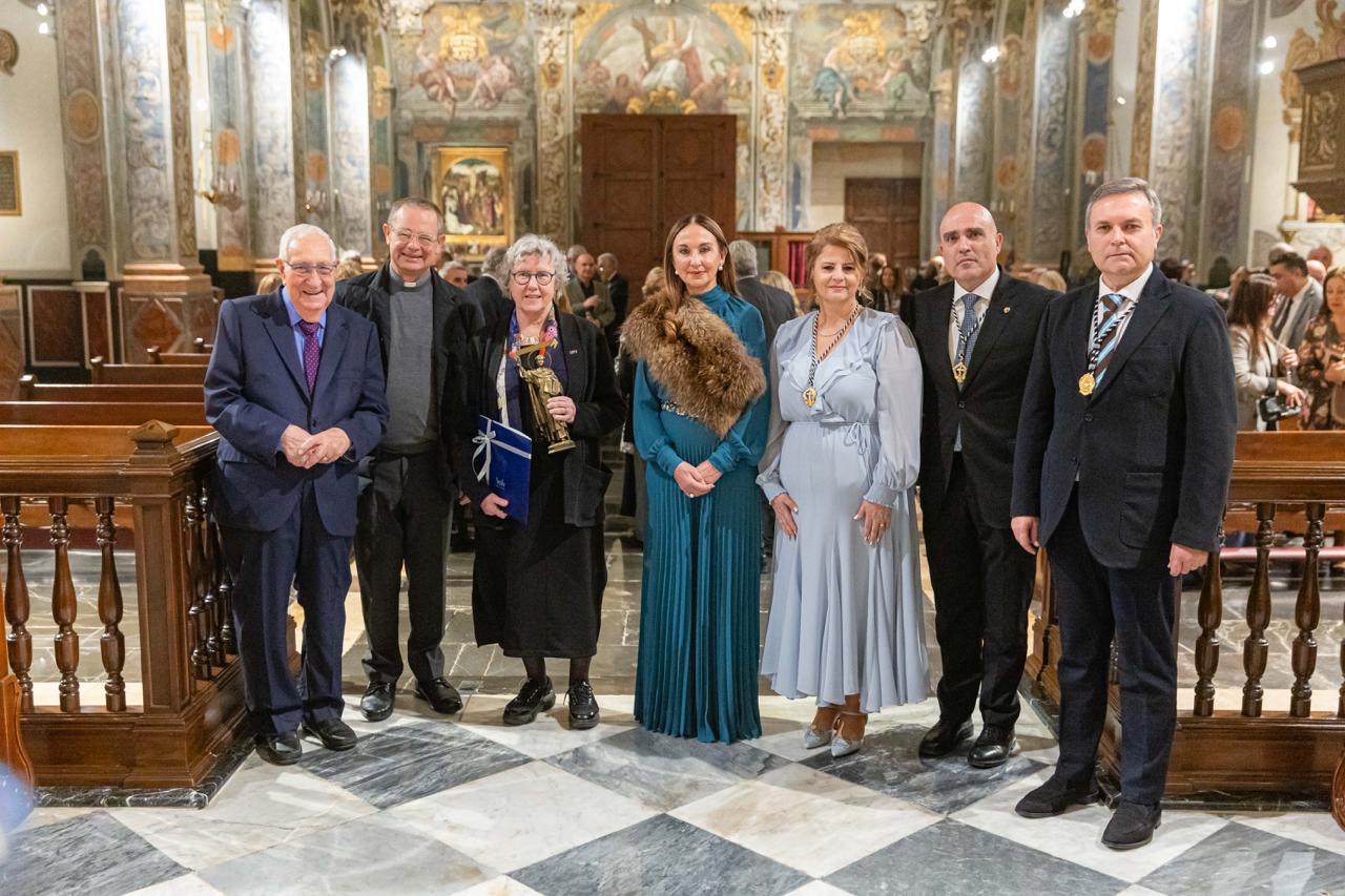 L’Honorable Clavariesa en l’Acte d’Apertura de l’any vicentí del Altar del Tossal.