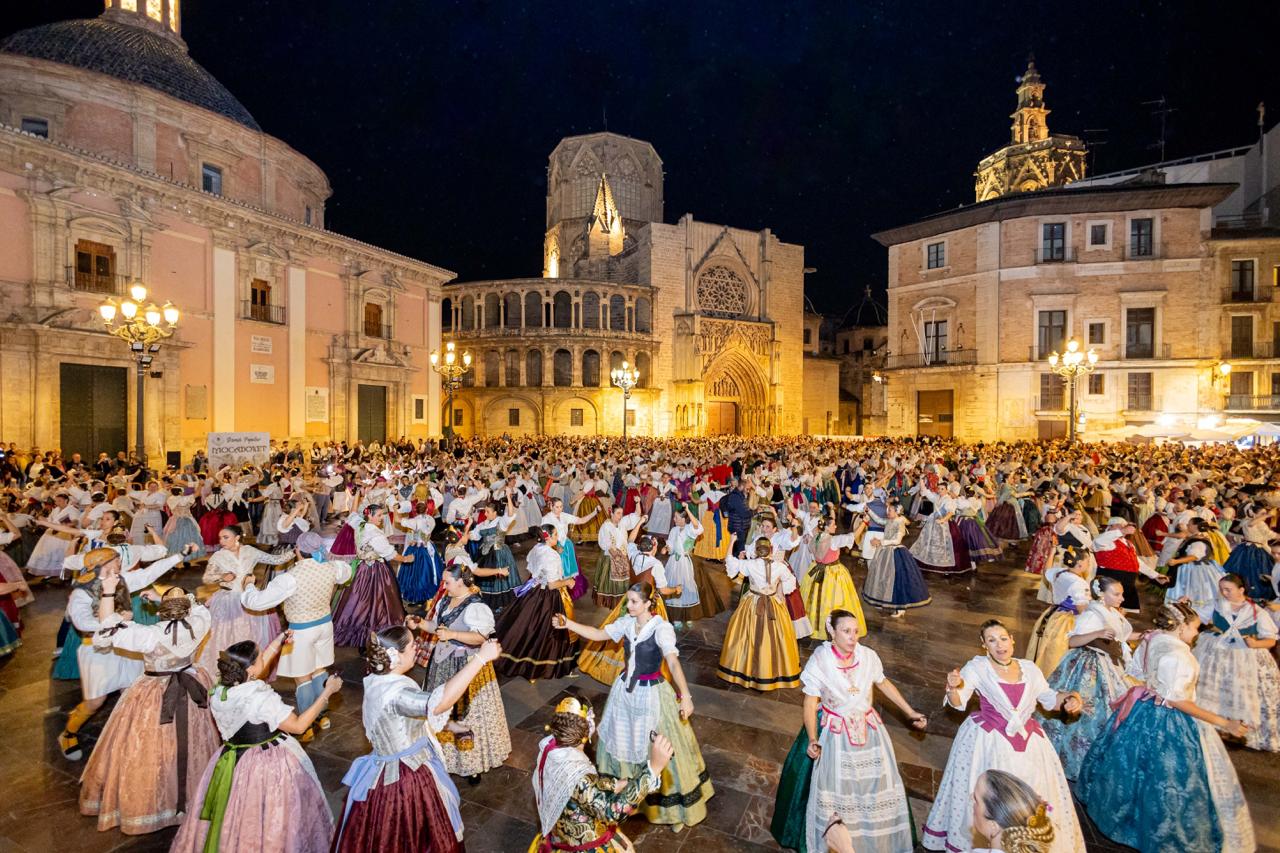 Vicenta Evangelina Escudero assistix als actes dels Altars que celebren la festa este fí de semana.